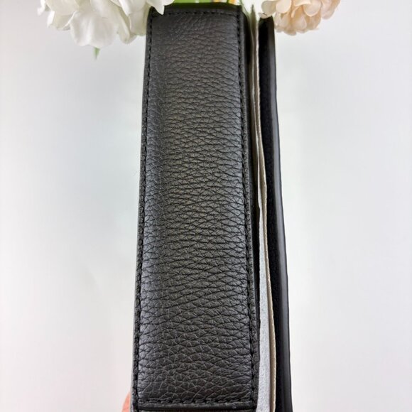 Marc Jacobs H107L01FA21 Mini Leather Crossbody Bag in Black - Picture 4 of 7